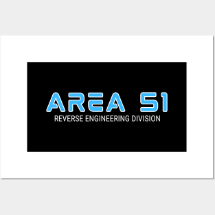 Area 51 Reverse Engineering Division Posters and Art